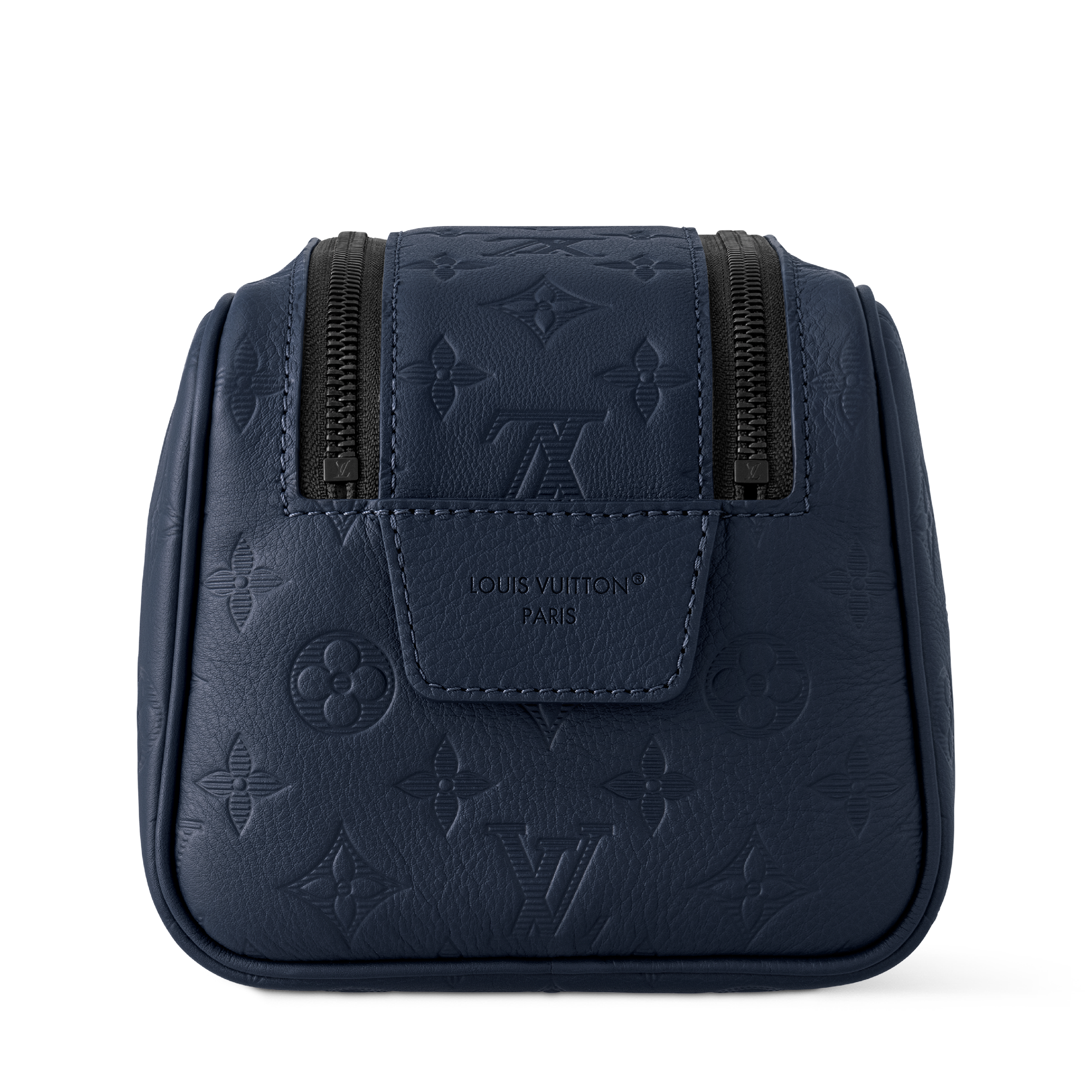 Dopp Kit Toiletry Bag - Luxury Monogram Shadow Blue | LOUIS VUITTON